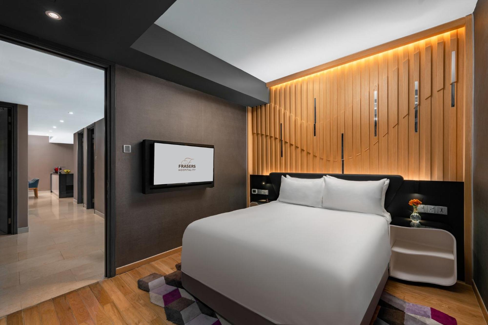 Fraser Place Puteri Harbour Nusajaya  Exterior foto A bedroom at the hotel